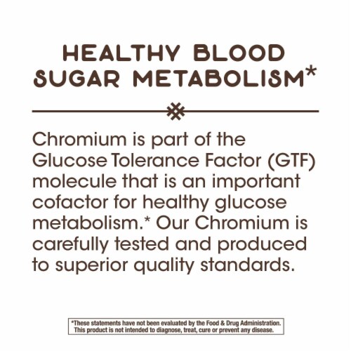 Nature's Way® GTF Chromium Capsules Perspective: left