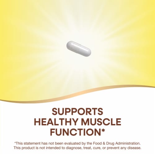 Nature's Way® Magnesium Complex Dietary Supplement Capsules Perspective: left
