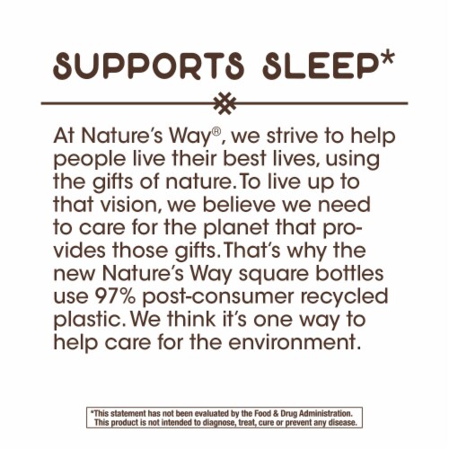 Nature's Way® Melatonin Lozenge 2.5mg Perspective: left