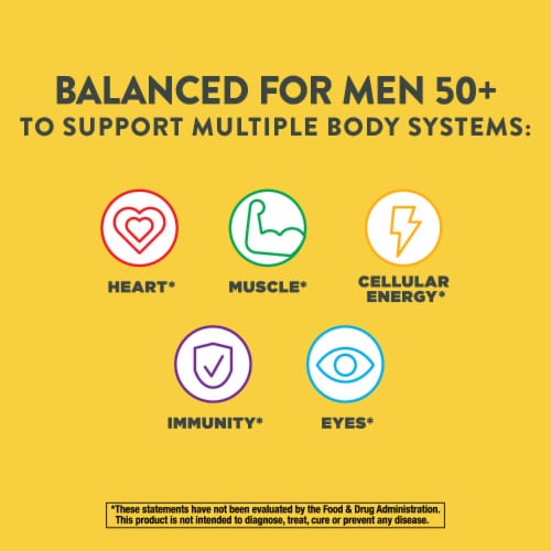 Nature's Way Alive! Men's 50+ Tablets Perspective: left