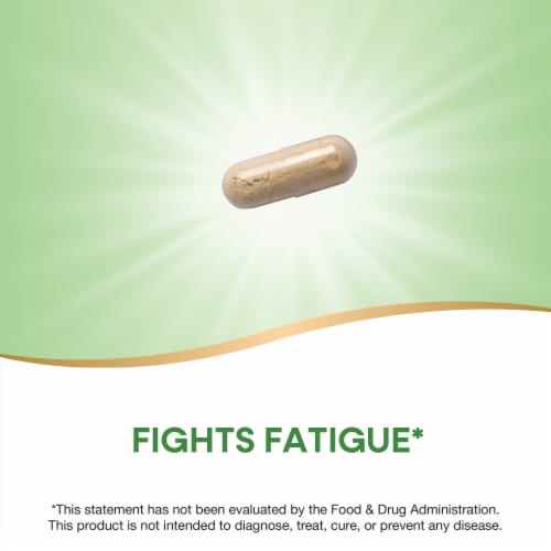 Nature's Way® Korean Ginseng Standardized Tablets Perspective: left
