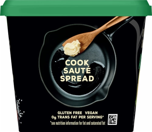 Earth Balnace® Pressed Avocado Oil Blended Spread Tub Perspective: left