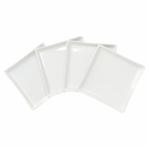 BIA Cordon Bleu Square Appetizer/Cheese/Dessert Plates Perspective: left