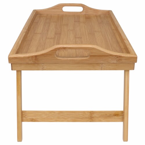 Danesco Bamboo Folding Breakfast Tray Perspective: left