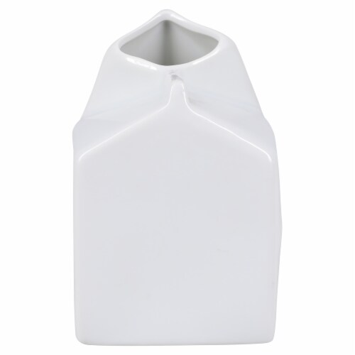 BIA Cordon Bleu Porcelain Milk Carton Creamer and Sugar Set - White Perspective: left