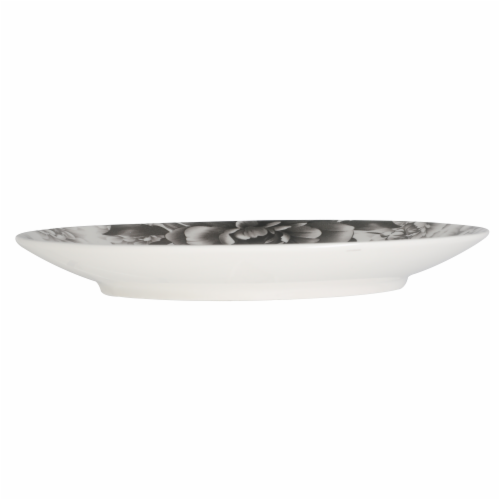 BIA Cordon Bleu Peony Salad Plate - Gray Perspective: left