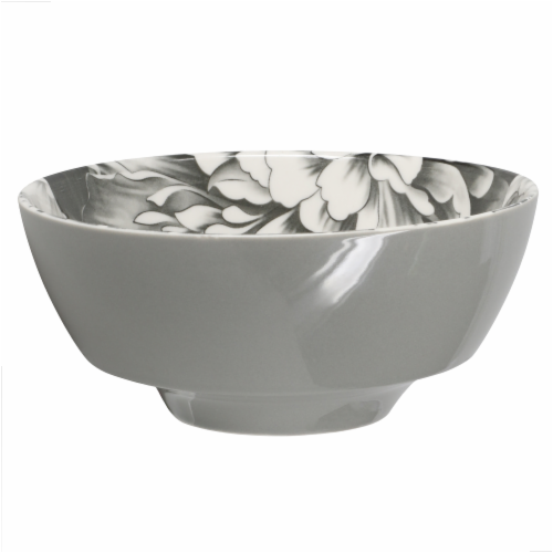 BIA Cordon Bleu Peony Bowl - Gray Perspective: left