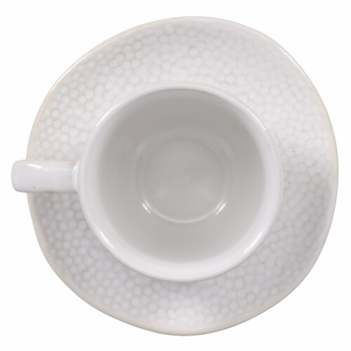 BIA Cordon Bleu Serene Demitasse Cup and Saucer Set - Crème Perspective: left