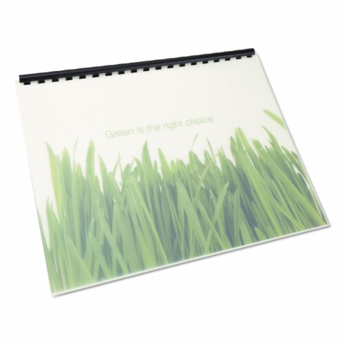 GBC® COVER,POLY,RCYCLE,FRS 25817 Perspective: left