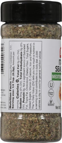Badia® Salt Free Mediterranean Blend Italian Seasoning Perspective: left