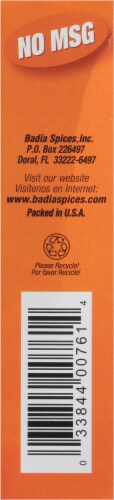 Badia® Sazon Tropical With Annatto and Coriander Seasoning Packets Perspective: left