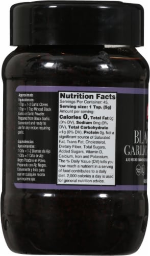 Badia® Black Minced Garlic Perspective: left