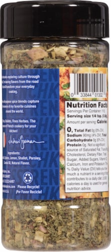 Badia® Andrew Zimmern Lemon & Shallots Seasoning Perspective: left
