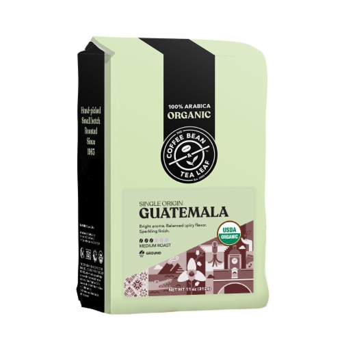 The Coffee Bean & Tea Leaf Organic Guatemala Medium Roast Ground Coffee Perspective: left