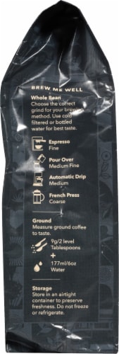 The Coffee Bean & Tea Leaf™ L.A. Espresso Dark Roast Ground Coffee Bag Perspective: left