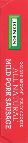 Jones Dairy Farm Golden Brown® All Natural Mild Pork Sausage Links Perspective: left