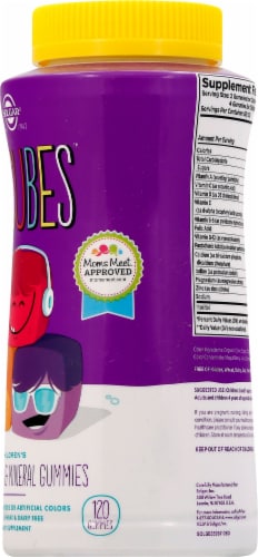 Solgar® U-Cubes™ Multi-Vitamin & Mineral Gummies Perspective: left