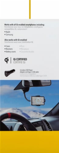 Scosche Wireless Charging Window/Dash Mount Perspective: left