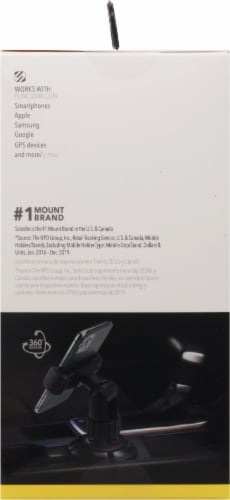 Scosche CarMount Universal Cup Holder Mount Perspective: left
