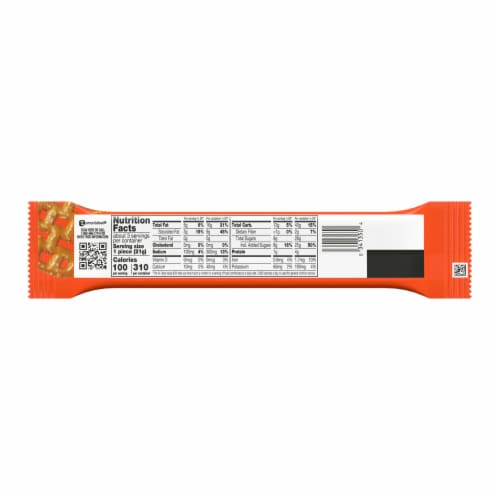 REESE'S TAKE 5 Pretzel Peanut and Chocolate King Size Candy Bar Perspective: left