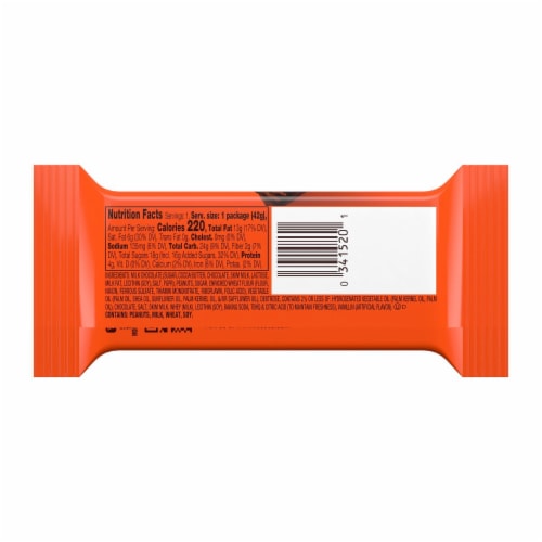 REESE'S STICKS Milk Chocolate Peanut Butter Wafer Candy Bar Perspective: left
