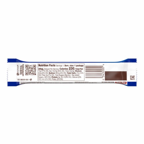 ALMOND JOY Coconut and Almond Chocolate Candy Bar Perspective: left