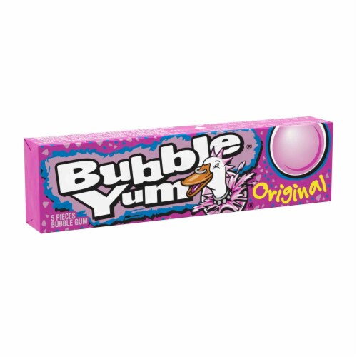 Bubble Yum Original Bubble Gum Perspective: left