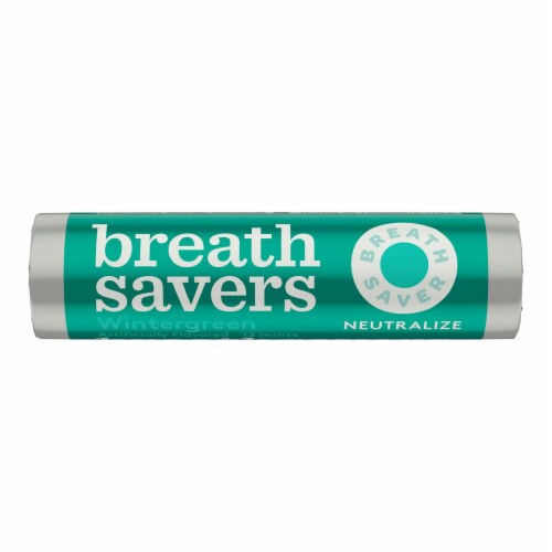 Breath Savers Wintergreen Mints Perspective: left
