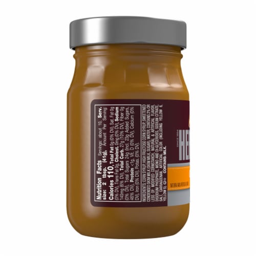 HERSHEY'S Caramel Topping Jar Perspective: left