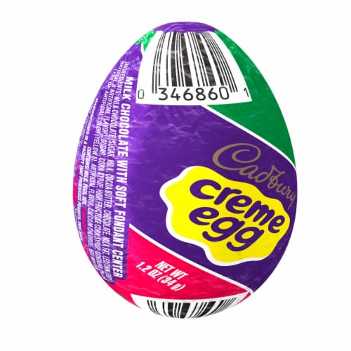 CADBURY CREME EGG Milk Chocolate Easter Candy Eggs Perspective: left