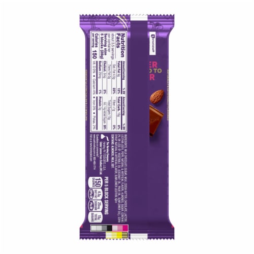 CADBURY DAIRY MILK Rock the Road Milk Chocolate Candy Bar Perspective: left