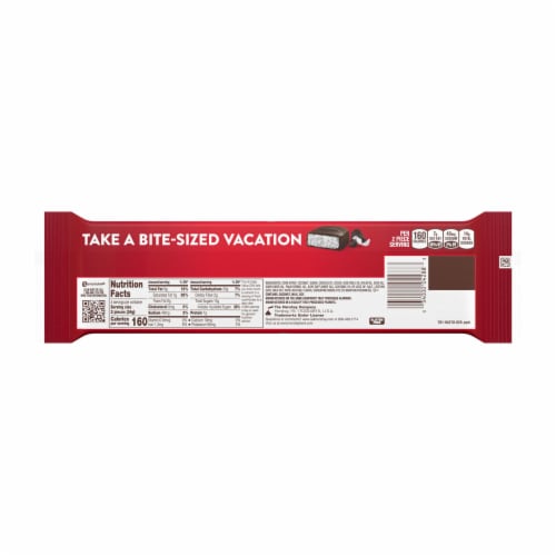 MOUNDS Coconut and Dark Chocolatey Snack Size Candy Bars Perspective: left