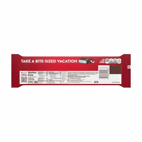 MOUNDS Coconut and Dark Chocolatey Snack Size Candy Bars Perspective: left