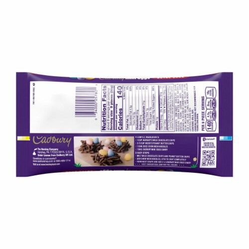 CADBURY MINI EGGS Dark Chocolate Easter Candy Bag Perspective: left