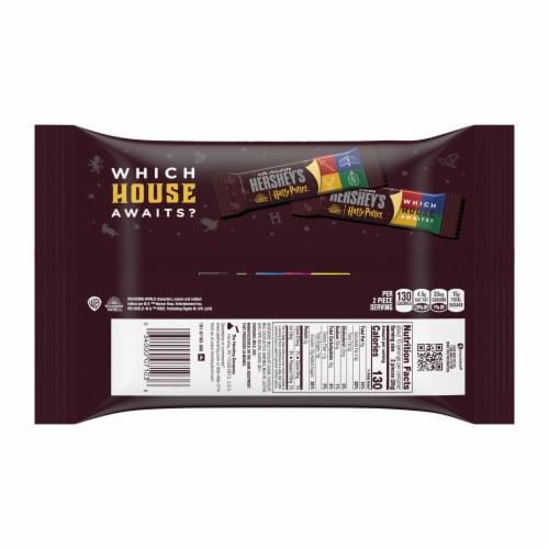 HERSHEY'S Milk Chocolate Harry Potter™ Snack Size Halloween Candy Bag Perspective: left