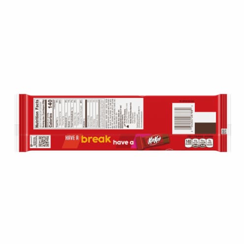 KIT KAT® Milk Chocolate Wafer Snack Size Candy Bars Perspective: left