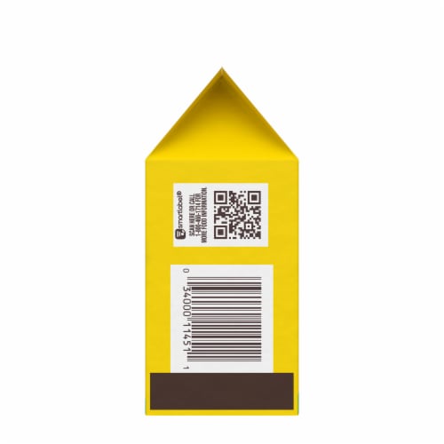 REESE'S PIECES Peanut Butter in a Crunchy Shell Eggs Easter Candy Carton Perspective: left