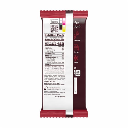 HERSHEY'S SPECIAL DARK Mildly Sweet Chocolate XL Candy Bar Perspective: left