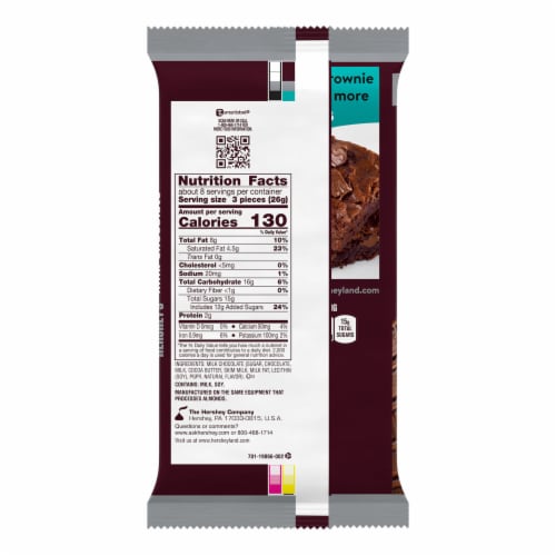 HERSHEY'S Milk Chocolate Giant Candy Bar Perspective: left