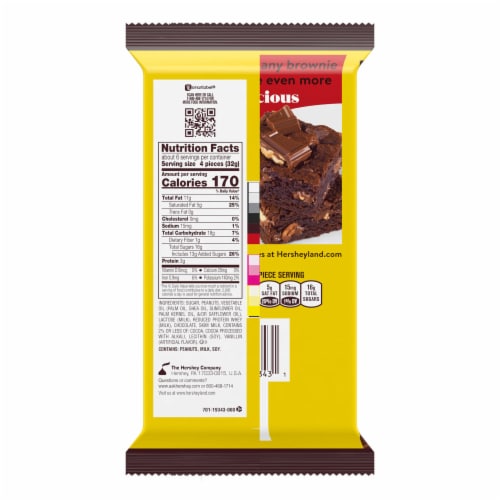 HERSHEY'S MR. GOODBAR Chocolate with Peanuts Giant Candy Bar Perspective: left