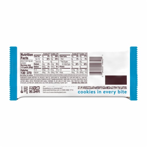 HERSHEY'S Cookies 'n' Creme King Size Candy Bar Perspective: left
