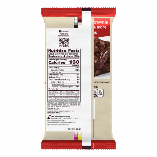 HERSHEY'S SYMPHONY Milk Chocolate Giant Candy Bar Perspective: left
