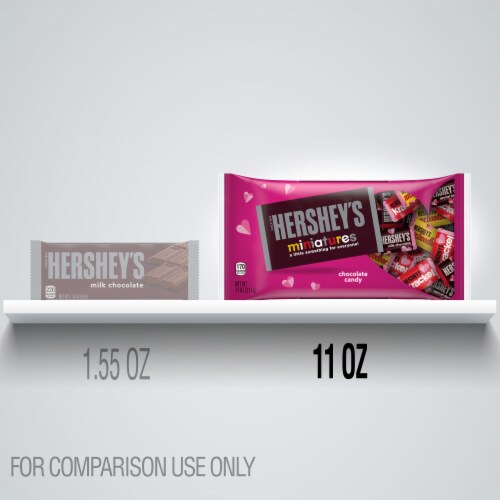 Hershey's Miniature Chocolates Assortment Perspective: left