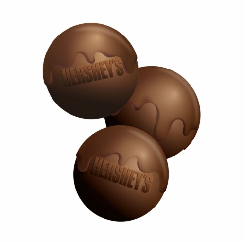 HERSHEY'S Milk Chocolate with Cinnamon Flavor Hot Chocolate Bomb Christmas Candy Gift Box Perspective: left