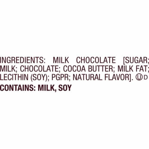 HERSHEYS MILK CHOCOLATE STANDARD BAR BOX Perspective: left