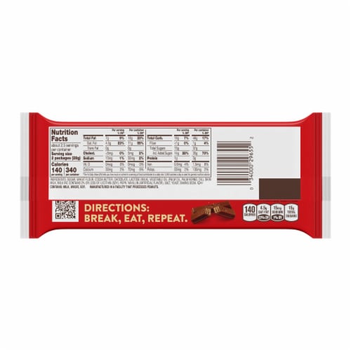 KIT KAT® Milk Chocolate Snack Size Individually Wrapped Bars Perspective: left