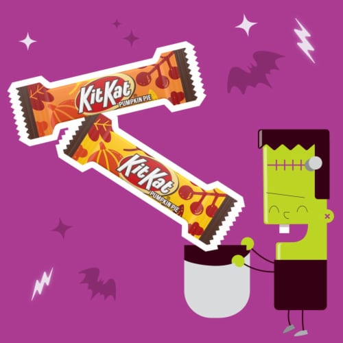 Kit Kat® Miniatures Pumpkin Pie Flavored Wafer Bars Perspective: left