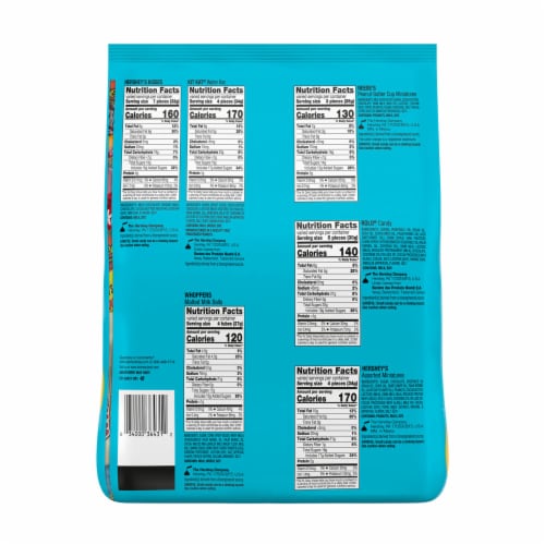 Hershey Assorted Flavored Easter Candy Bulk Bag Perspective: left