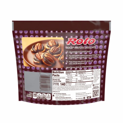 ROLO® Dark Chocolate Salted Caramels Candy Share Pack Perspective: left