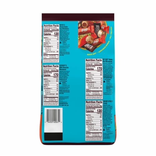 HERSHEY'S KIT KAT® and REESE'S Assorted Flavored Candy Party Pack Perspective: left